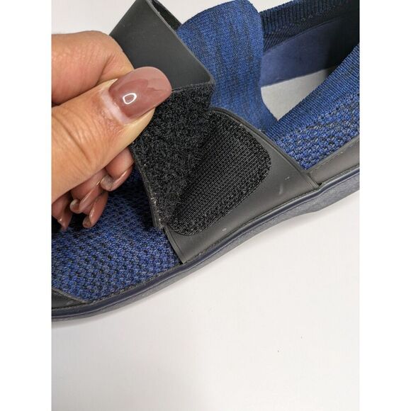 Traq By Alegria Women's Blue Qwik Smart Comfort Walking Shoe Sneaker, 42 (US 11) - Picture 11 of 16